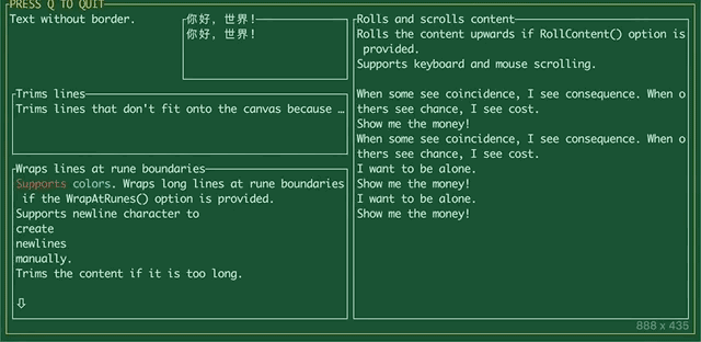 textdemo